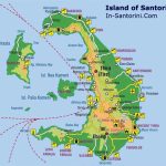 Mapa de Santorini