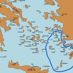 Mapa de las Islas Dodecaneso