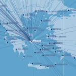 Atenas como nodo de distribución de vuelos con los aeropuertos de las islas griegas