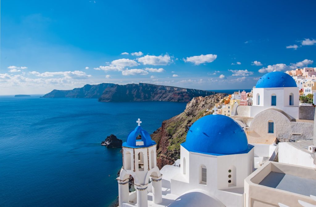 Isla de Santorini, parada de muchos cruceros por las islas griegas